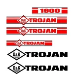 Trojan Wheel Loader 1900 Set With & K. Fixed Price $366.68.