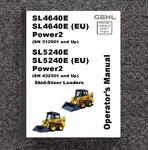 2011 Skid-steer Loaders Operator Manual Gehl SL4640E SL5240E POWER2. Fixed Price $19.97.