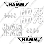 Fits Hamm Vibratory Smooth Drum Roller Kit Decals. Fixed Price $119.95.