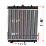 Radiator For Kubota L4630DT L3830HST L4330 L3830DT T1150-16010. Fixed Price $159.00.