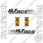 Fits Hyundai HLF15C-5 Decal Kit Forklift- 7 Year Outdoor 3M Vinyl!. Fixed Price $84.95.