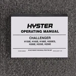 Hyster Challenger H165E H200ES H225E Owner Operator User Guide Manual. Fixed Price $147.67.