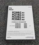 Komatsu PC220LC-6LE Hydraulic Excavator Shop Service Repair Manual Sn A83001-UP. Fixed Price $113.58.