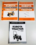 Kubota B7100HST-D New Type Tractor Service Parts Operators Manual Shop Set. Fixed Price $68.97.