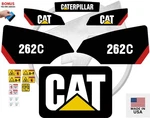 Fits Caterpillar 262C Decal Kit Skid Steer 3M Vinyl / Free Shipping. Fixed Price $168.95.