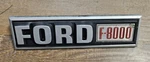 Ford F-8000 Truck Right Cowl Emblem Oem F8000. Fixed Price $35.00.