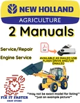 New Holland U80C Backhoe Loader Manual Service Engine Repair Shop Pdf Usb. Fixed Price $39.00.