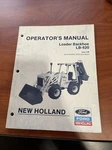 Ford New Holland LB-620 Tractor Loader Backhoe Operator S Manual. Fixed Price $30.00.
