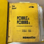 Komatsu PC300LC-6 PC300HD-6 Service Shop Repair Manual Excavator Pn CEBM3006C1. Fixed Price $69.99.