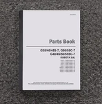 Doosan G55C-7 Forklift Truck Parts Catalog Manual Sn FGB0V-000001 & Up. Fixed Price $124.74.