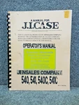 Jensales Case 540C 541C Tractor Operator's Manual. Fixed Price $14.99.