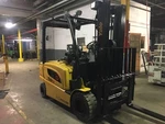 2018 Yale 7000 Lb Solid Pneumatic Electric Forklift With Ss/fp. Fixed Price $19999.00.