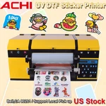 Us Ship Achi A3 Uv Dtf Sticker Printer 2*EPSON XP600 Nozzle For Varnish Ab Film. Fixed Price $3499.00.