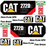 Decal Kit Fits Cat Hxp Skid Steer High Flow Loader 7Y Sticker Wrap. Fixed Price $159.95.