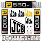 Fits Jcb 550-140 Decal Kit Forklift 7 Year Outdoor 3M Vinyl!. Fixed Price $234.95.