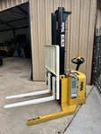 2015 Yale MSW040SFN24TV087 4000LB Electric Walkie Stacker - 579 Hours!. Fixed Price $6600.00.