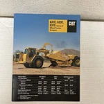 Caterpillar 631E 633E 637E Series Ii Wheel Tractor Scraper Brochure. Fixed Price $25.00.