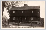 Old Indian House Deerfield Massachusetts Rppc Vtg Postcard John Sheldon 1686. Fixed Price $10.95.