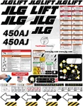 Fits Jlg 450AJ Scissor Lift Decal Kit 3M Vinyl Free Shipping. Fixed Price $249.95.