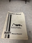Massey Ferguson Mf 20 Tractor Backhoe Loader Operator Manual. Fixed Price $20.00.