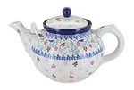 Blue Rose Polish Pottery Autumn Grove Large Teapot. Fixed Price $137.50.