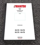 Manitou M50-2 M50-4 ST3B Forklift Truck Owner Operator Manual Pn 647122 En. Fixed Price $113.58.