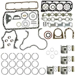 Engine Rebuild Kit - Less Bearings Standard Pistons Fits Ford 7000 7600 7700. Fixed Price $442.94.
