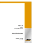 Case CX160C Tier 4 Crawler Excavator - Complete Service Manual. Fixed Price $149.00.