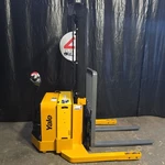 2015 Yale MSW040, 3800 Lb, 2-STAGE Mast 130 Electric Pallet Stacker. Fixed Price $7000.00.