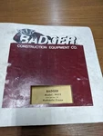 Badger Model 4435 Hydraulic Crane Parts Catalog. Fixed Price $41.90.