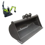 30" Cleaning Buckets Grading With Pins For 1T Hitachi EX08 Mini Excavator. Fixed Price $299.00.