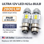 Ultra 12V Led Hi/low Headlight Bulb Pair For Kubota L2501 Tractor Brightness. Fixed Price $26.99.