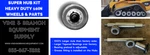 Asv / Terex 10" Super Hub Bolt-on Wheel Kit RT30 RO70 RT40 RT25. Fixed Price $605.00.