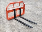 42" Long 2200 Pound Pallet Forks Fits Kubota Kioti Tractor Loader Quick Attach. Fixed Price $539.99.