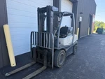 Crown Pneumatic Tire Forklift 6,000 Pound Capacity With Low Hours!!. Fixed Price $17950.00.