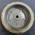 (qty 1) Haulotte 2820302890 Non-marking Scissor Lift Tire, 15"X5", Gray Indoor. Fixed Price $135.14.