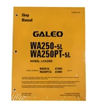 Komatsu WA250-5L, WA250PT-5L Workshop Repair Service Manual Part # CEBD011602. Fixed Price $118.28.