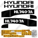 Fits Hyundai HL740-7A Decal Kit Wheel Loader Year Outdoor 3M Vinyl!. Fixed Price $249.99.