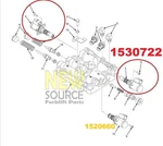 1530722 Hyster H50FT 580045073 Yale 149785 Carraro Proportional Valve Solenoid. Fixed Price $235.00.