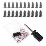 Rdxcv Tire Repair Nails Kit, 2 Sizes Self-service Car Vacuum Black. Fixed Price $5.99.