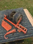 Kubota RCK60 Rear Gauge Wheel Assembly K5763-42132 W/ Arm & Shaft Oem. Fixed Price $117.75.