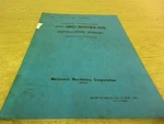 Matsuura Machinery MC-600H-45 Installation Manual Fanuc 6MB T077 *free Shipping*. Fixed Price $28.99.