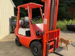 Toyota Forklift 3000LB Double Mast Propane Pneumatic Tires 3FGH15. Fixed Price $5281.00.