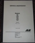 Jlg 30E N35E N40E 45E Boom Lift Service Shop Repair Maintenance Manual. Fixed Price $39.99.