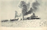 C1910 Traverse City Michigan Snow Plow In Drift Peck Occupation Postcard 25-1205. Fixed Price $19.99.