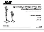 Jlg FT70 FT140 Lift Pod Service Repair Operators Operation Manual Pdf Usb. Fixed Price $29.99.