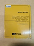 Mdi Yutani MD140C Hydraulic Excavator Operators Manual. Fixed Price $26.09.