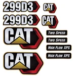 For Caterpillar 299D3 Skid Steer Replacement Decal Set Free Shipping. Fixed Price $138.90.