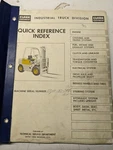 Clarklift C340-37-748 Parts List Book Manual Catalog Fork Truck 1965. Fixed Price $152.25.