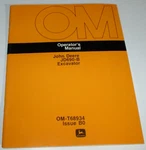 *john Deere Jd 690-B Excavator Operators Maintenance Manual OMT68934 B0 Original. Fixed Price $23.99.